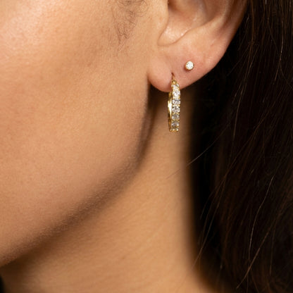 Latchback Cubic Zirconia Earrings