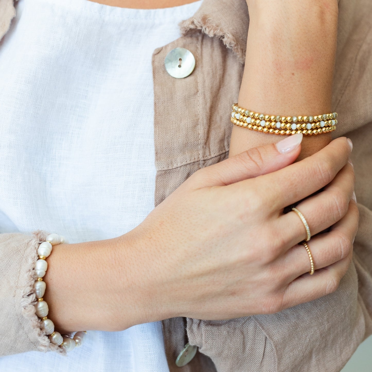 Super Delicate Adjustable Dot Ring