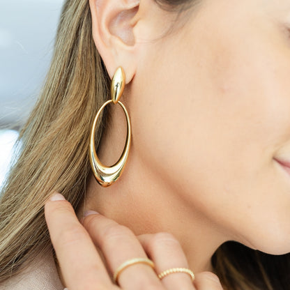 Contemporary Long Earrings
