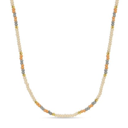 Set/8 Assorted 2mm seed bead necklaces