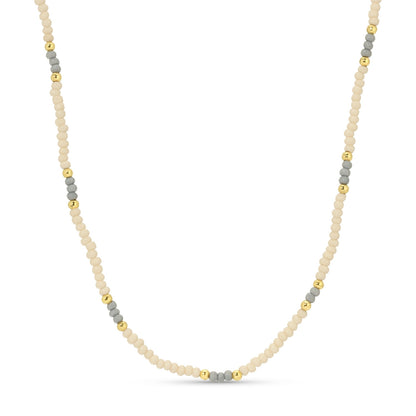 Set/8 Assorted 2mm seed bead necklaces