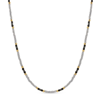 Set/8 Assorted 2mm seed bead necklaces