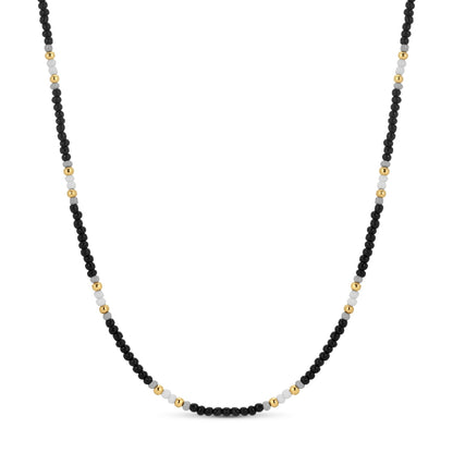 Set/8 Assorted 2mm seed bead necklaces