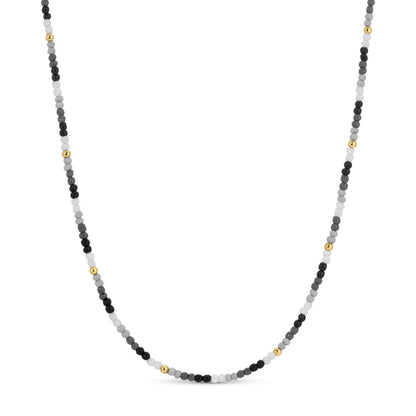Set/8 Assorted 2mm seed bead necklaces