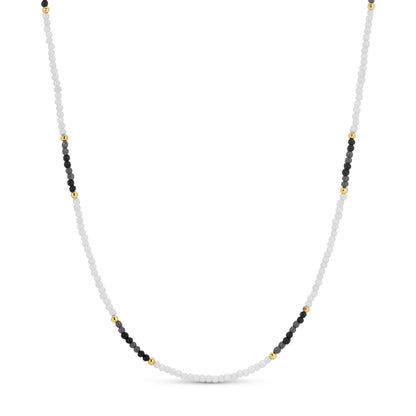 Set/8 Assorted 2mm seed bead necklaces
