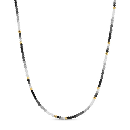 Set/8 Assorted 2mm seed bead necklaces