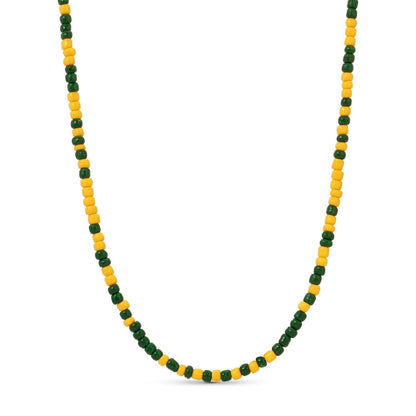 Set/6 Game Day Large Seed Bead Necklaces