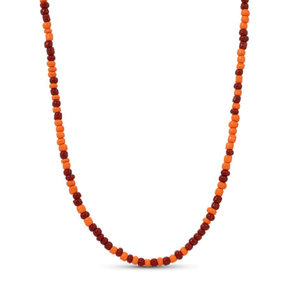 Set/6 Game Day Large Seed Bead Necklaces