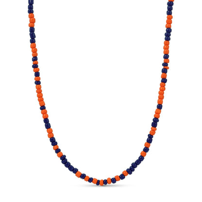 Set/6 Game Day Large Seed Bead Necklaces