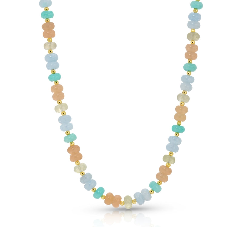 Vibrant Stone Statement Necklace