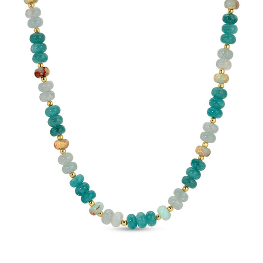 Vibrant Stone Statement Necklace