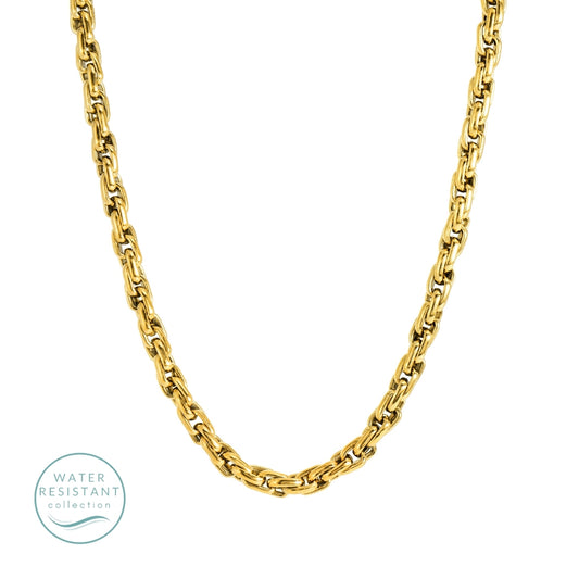 Statement Chain Necklace, Water-Resistant