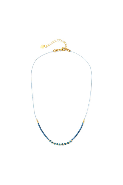 Set/12 Touch of Shimmer String Necklaces