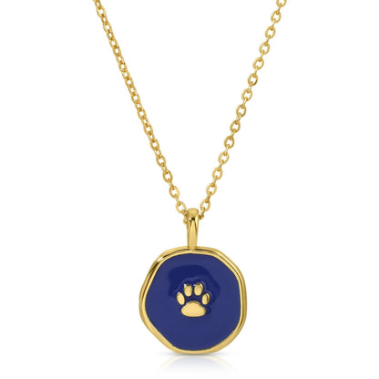 Pawprint Pendant Necklace