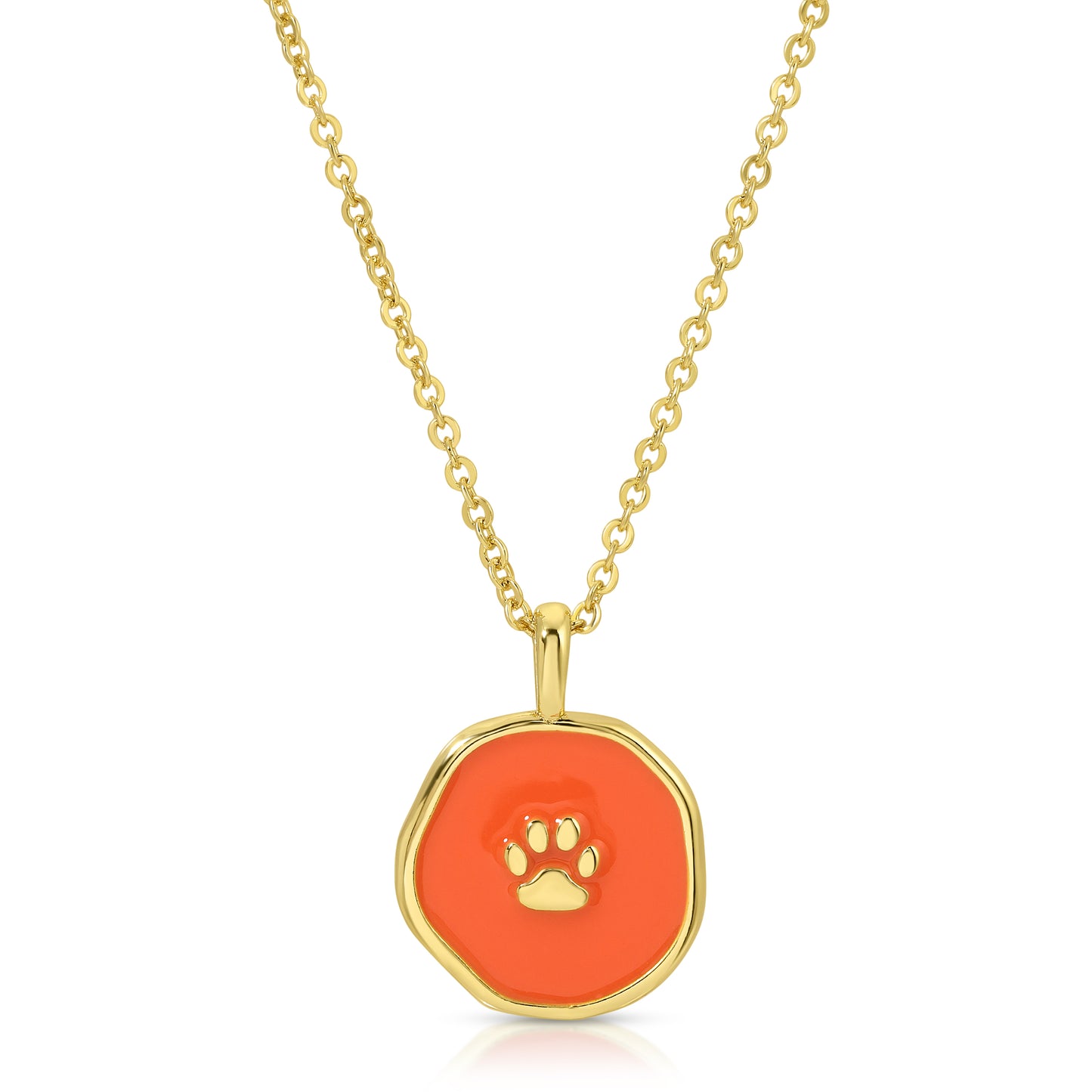 Pawprint Pendant Necklace