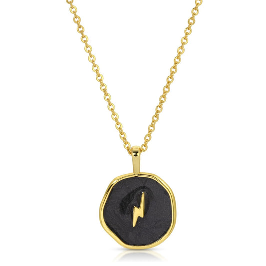 Lightning Strike Pendant Necklace