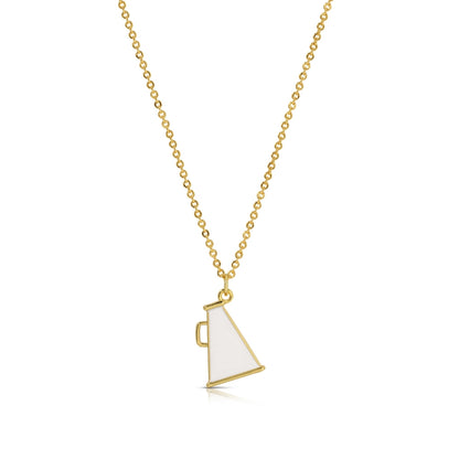 Gameday Spirit! Enamel Megaphone Necklace