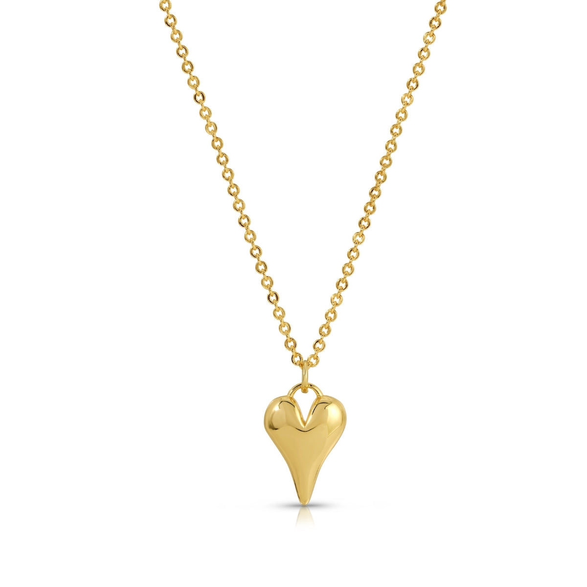 Small Bubble Heart Necklace