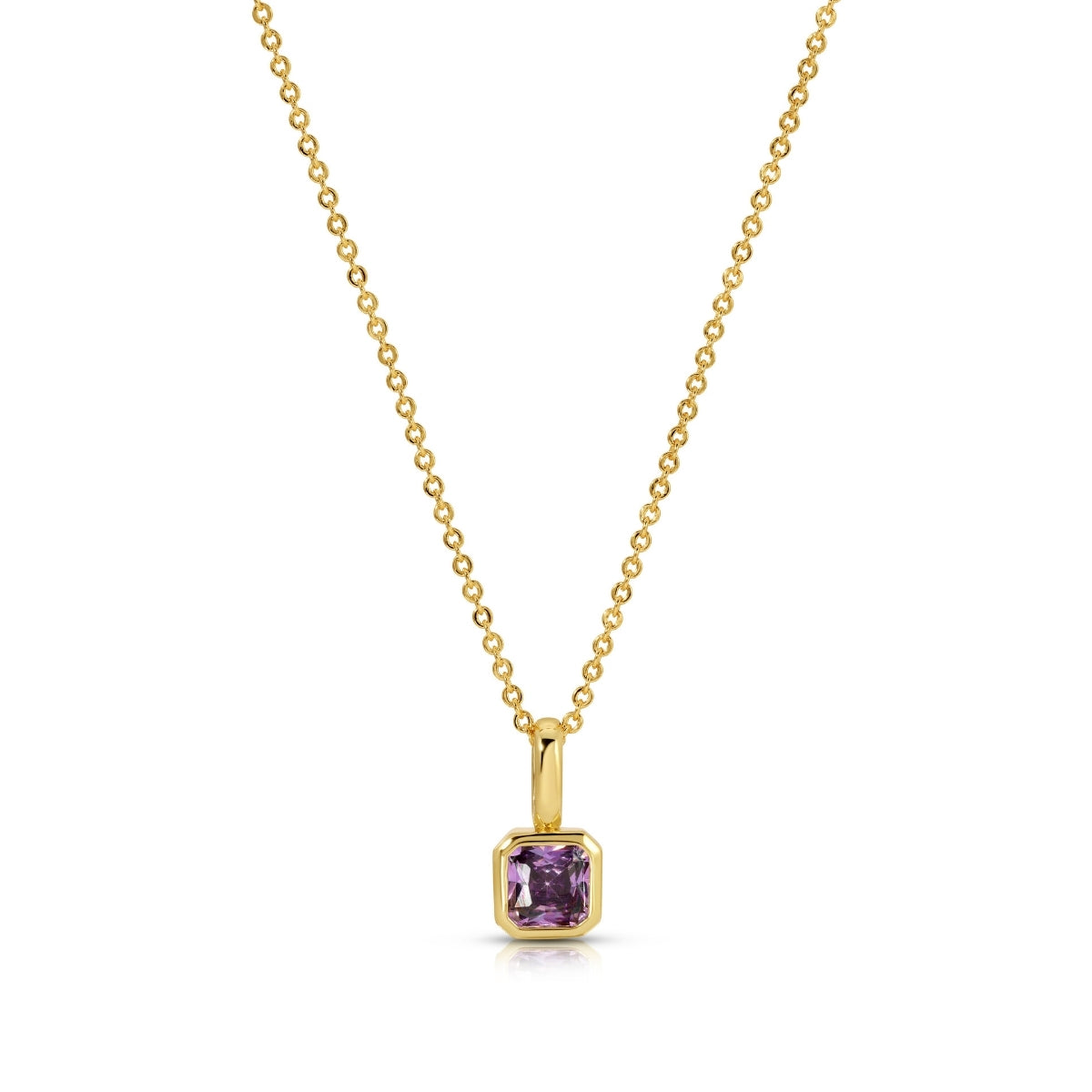 Birthstone Solitaire Necklace