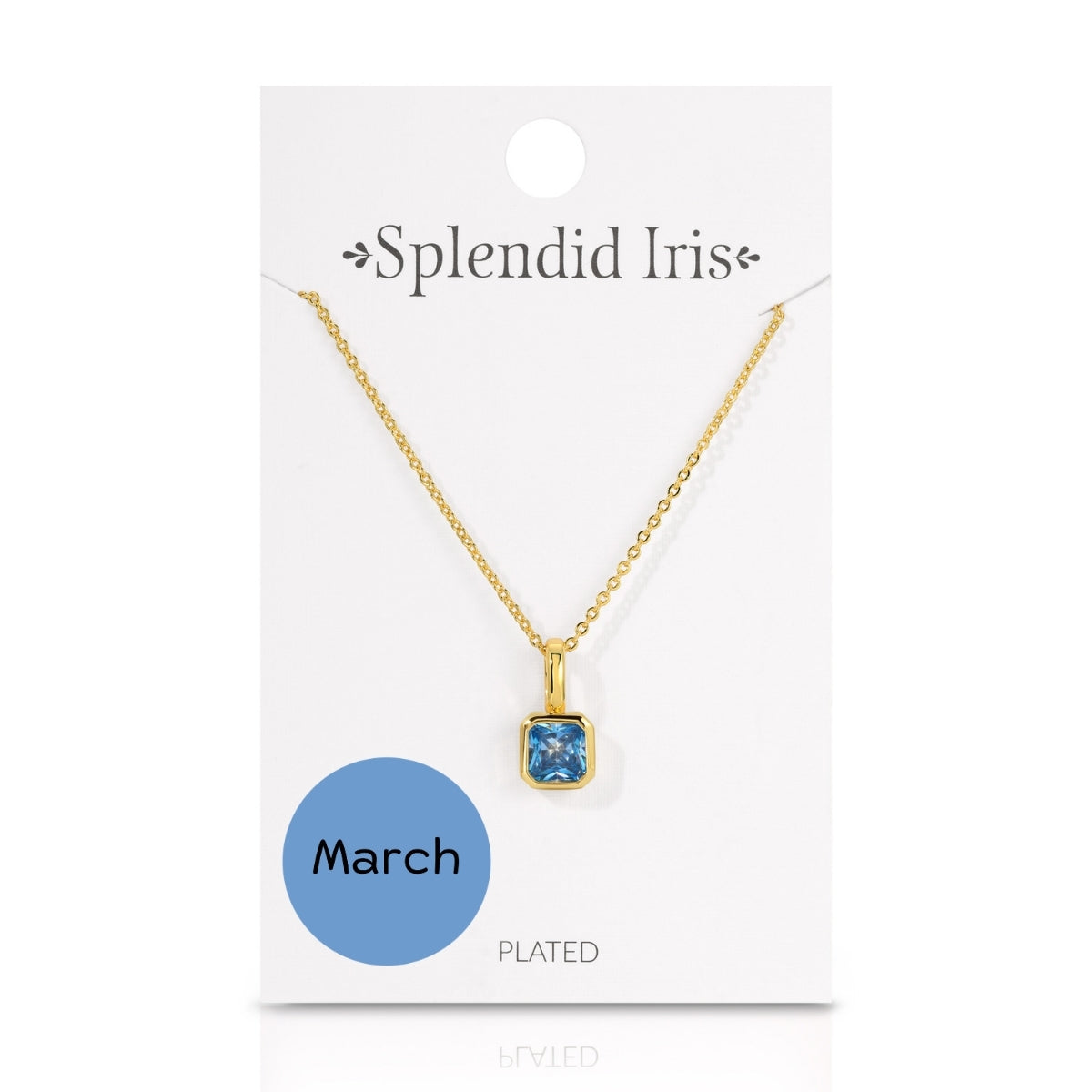 Set/24 Birthstone Solitaire Necklaces
