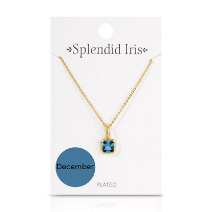 Set/24 Birthstone Solitaire Necklaces