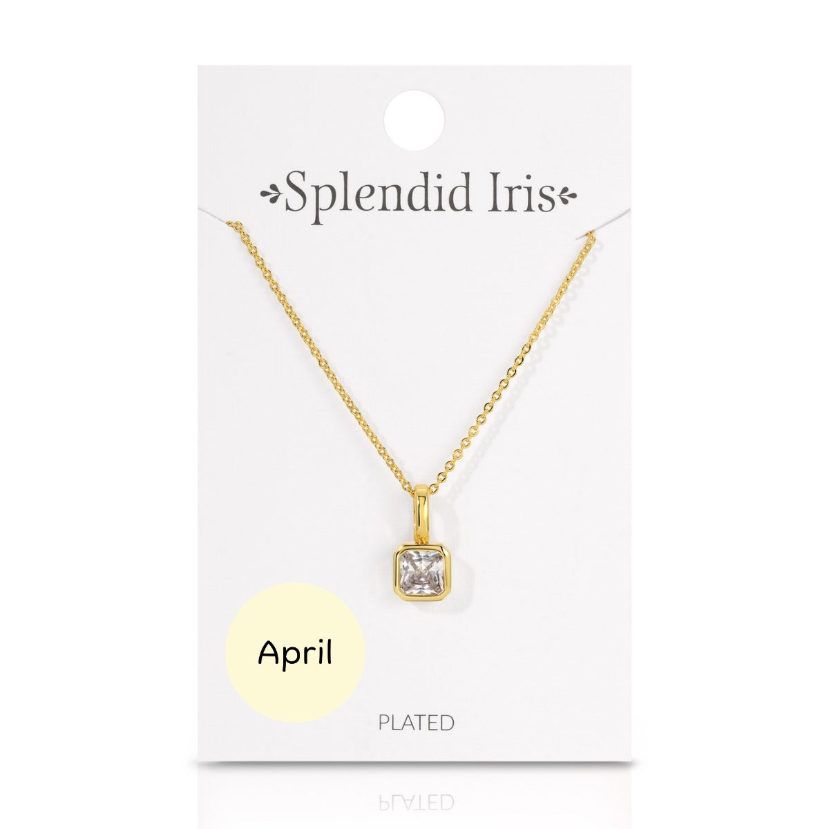 Set/24 Birthstone Solitaire Necklaces