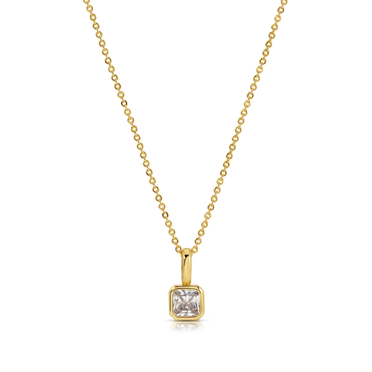 Birthstone Solitaire Necklace
