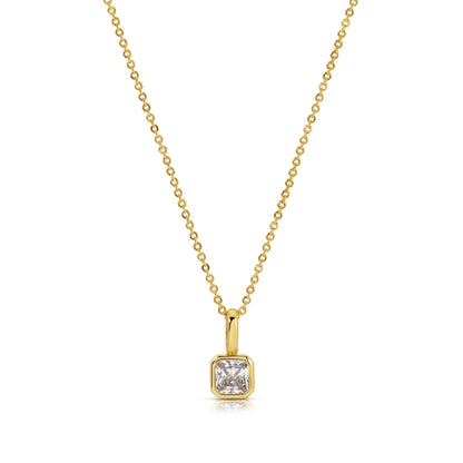 Birthstone Solitaire Necklace
