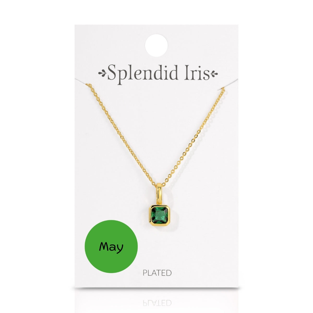 Set/24 Birthstone Solitaire Necklaces