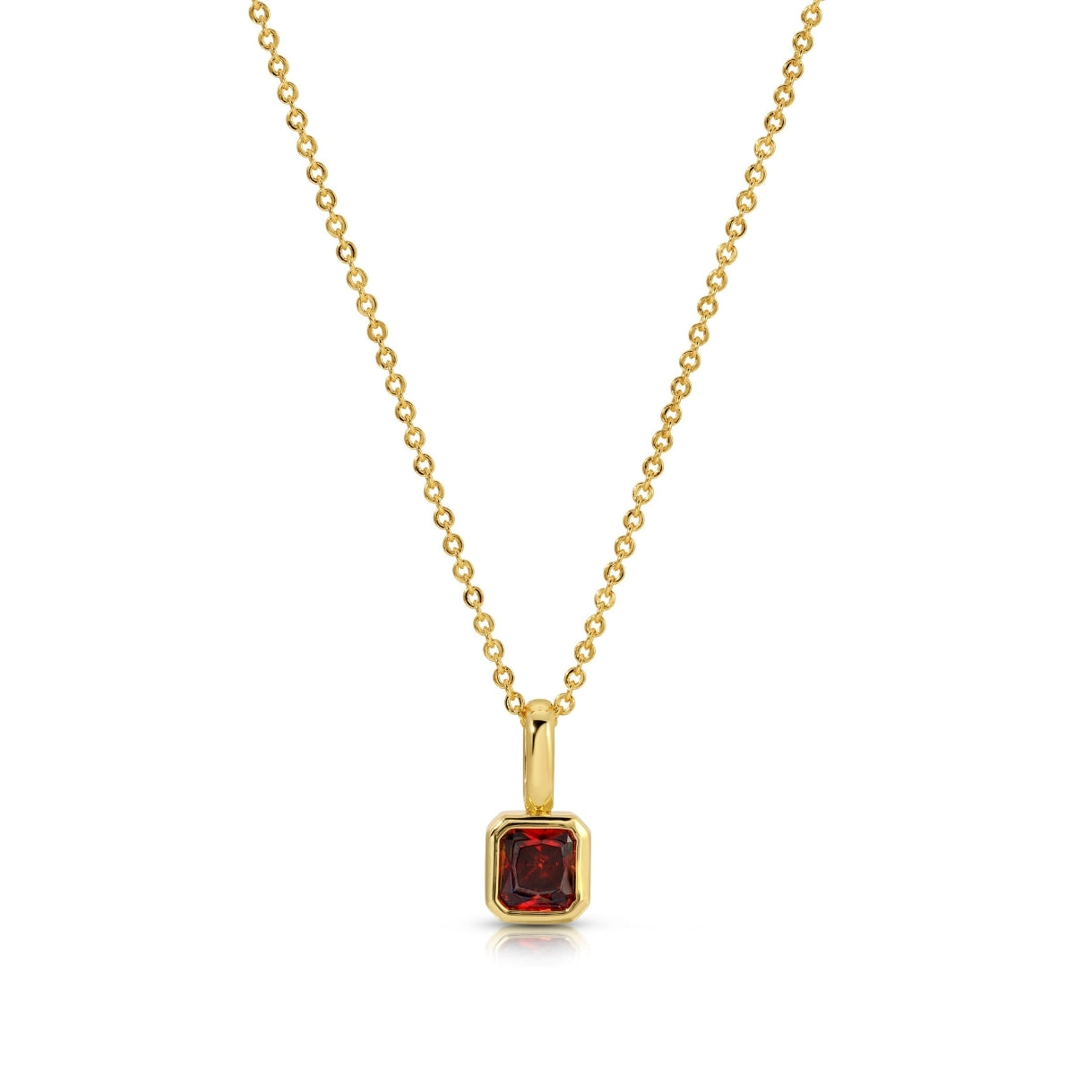 Birthstone Solitaire Necklace