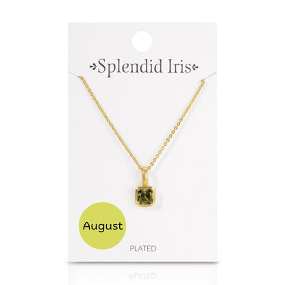 Set/24 Birthstone Solitaire Necklaces
