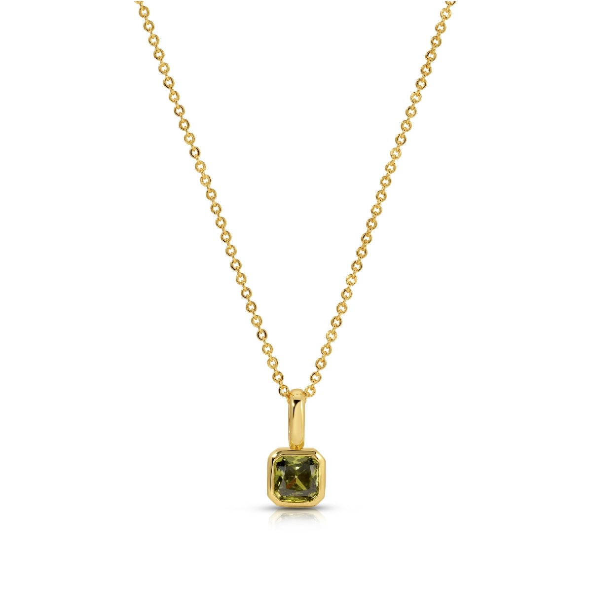 Birthstone Solitaire Necklace