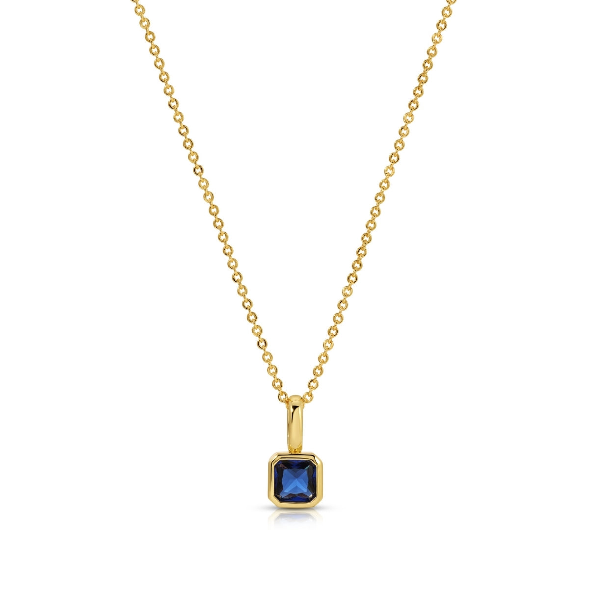 Birthstone Solitaire Necklace