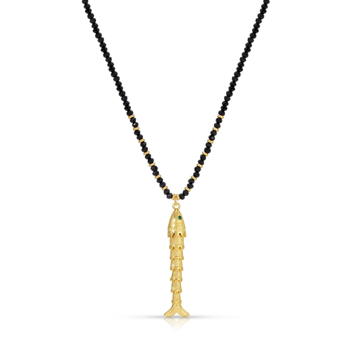 Rising Tide Fish Pendant Necklace