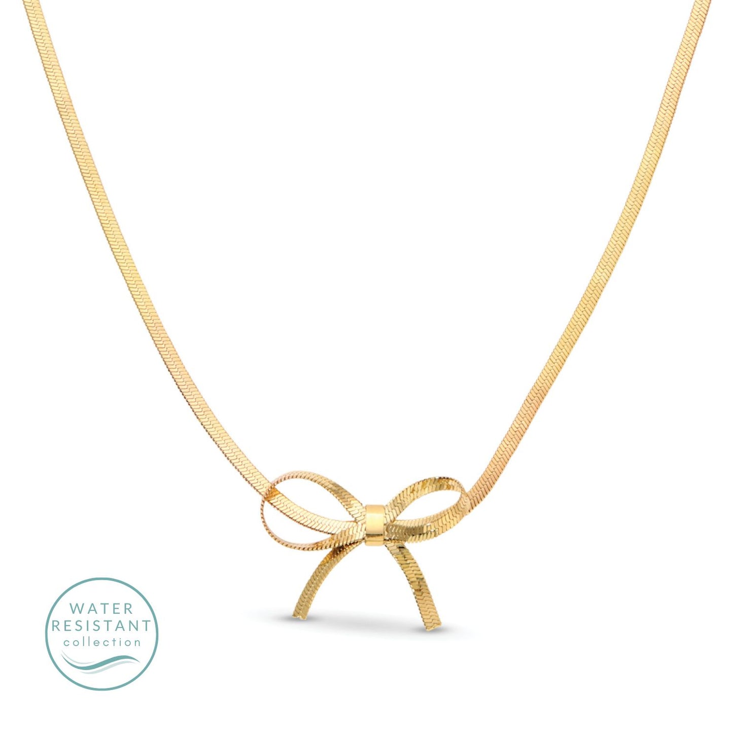 Put a Bow On It! Delicate Bow Necklace