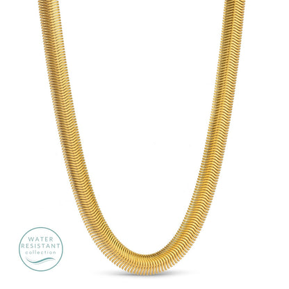 Wide Flex Snake Chain,  Water Resistant