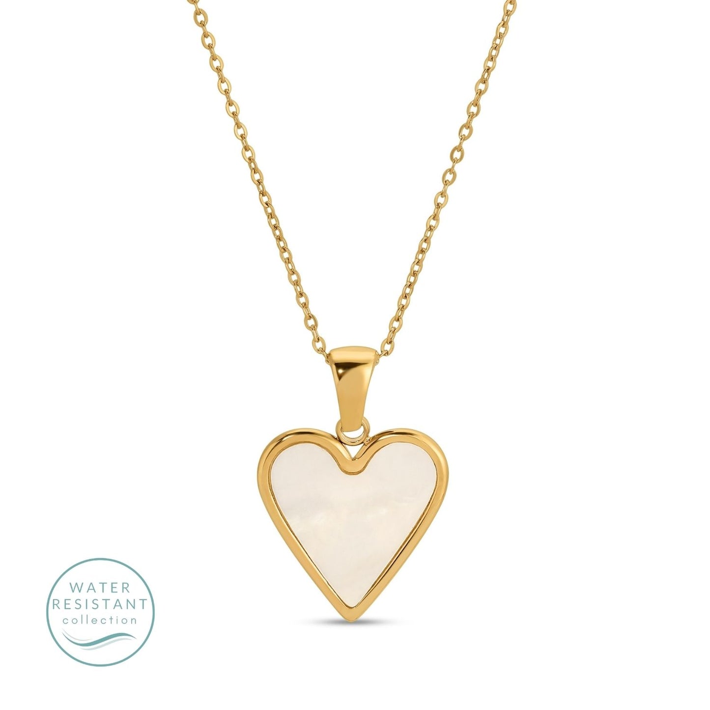 Shell Pendant Necklace - Water Resistant