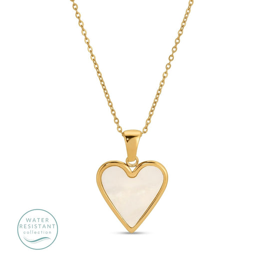 Shell Pendant Necklace - Water Resistant