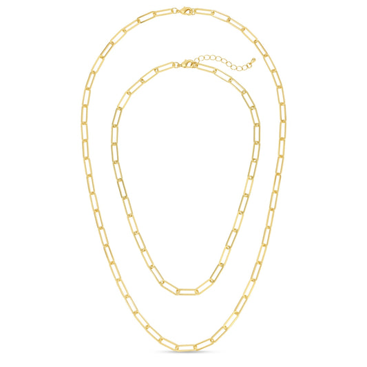 Paperclip Chain Necklace