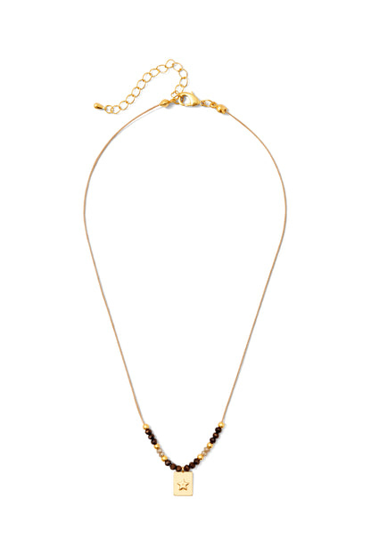 Set/8 Beaded Charm Necklaces