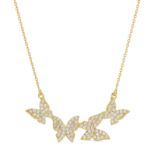 Fly Away With Me Butterfly Necklace
