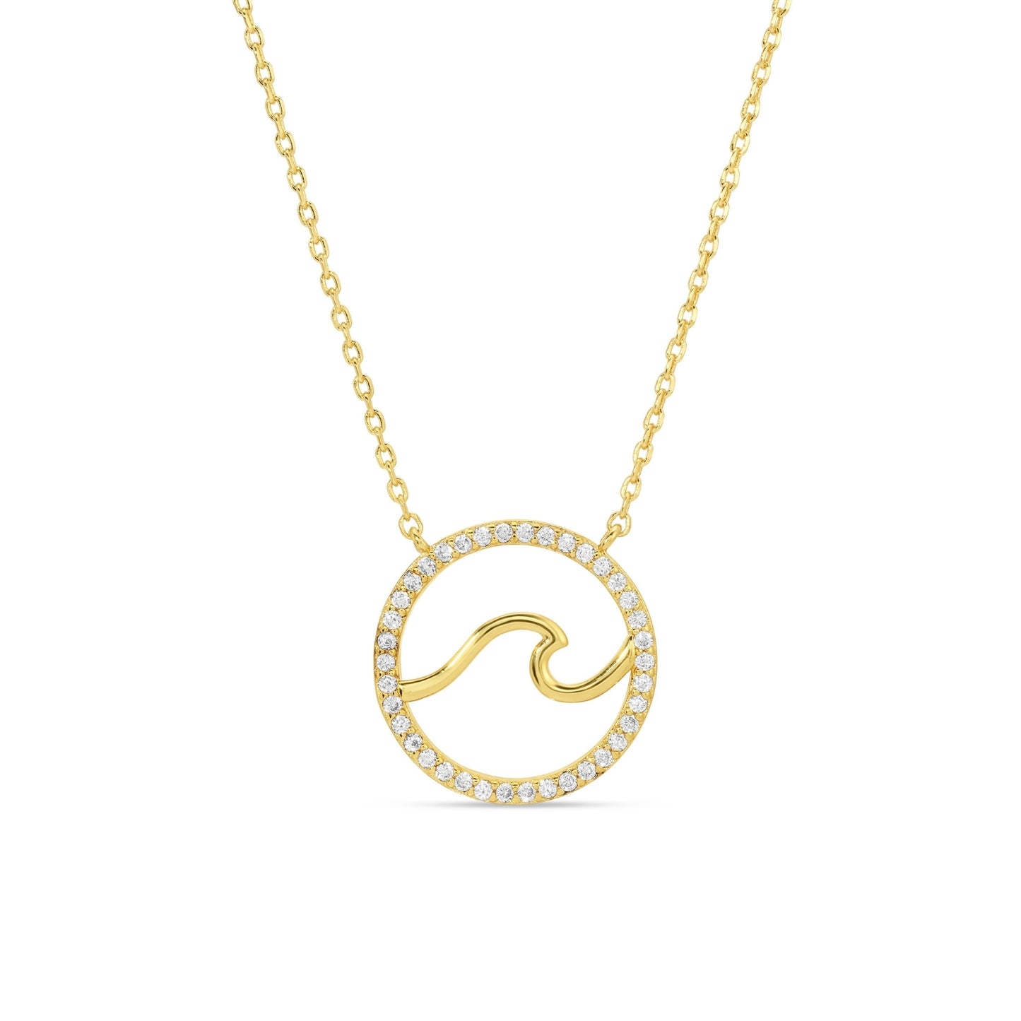 Ride the Wave Pendant Necklace