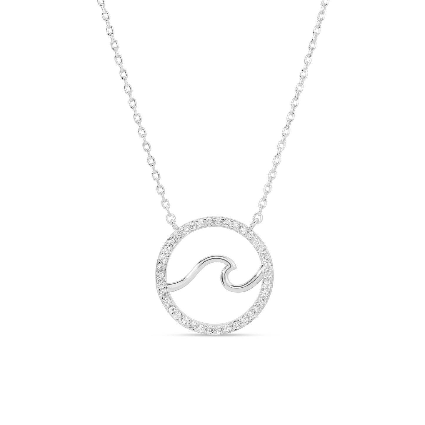Ride the Wave Pendant Necklace