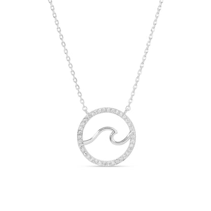 Ride the Wave Pendant Necklace