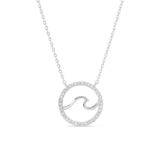 Ride the Wave Pendant Necklace