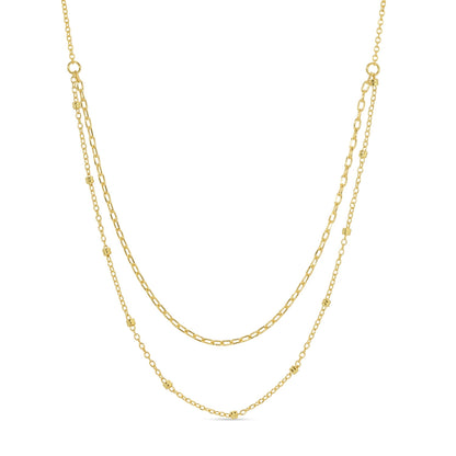 Delicate Double Appeal Necklace