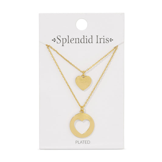 Be Connected - Inner & Outer Heart Friendship Necklaces