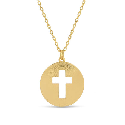 BFF Necklaces - Pair of Cross Necklaces