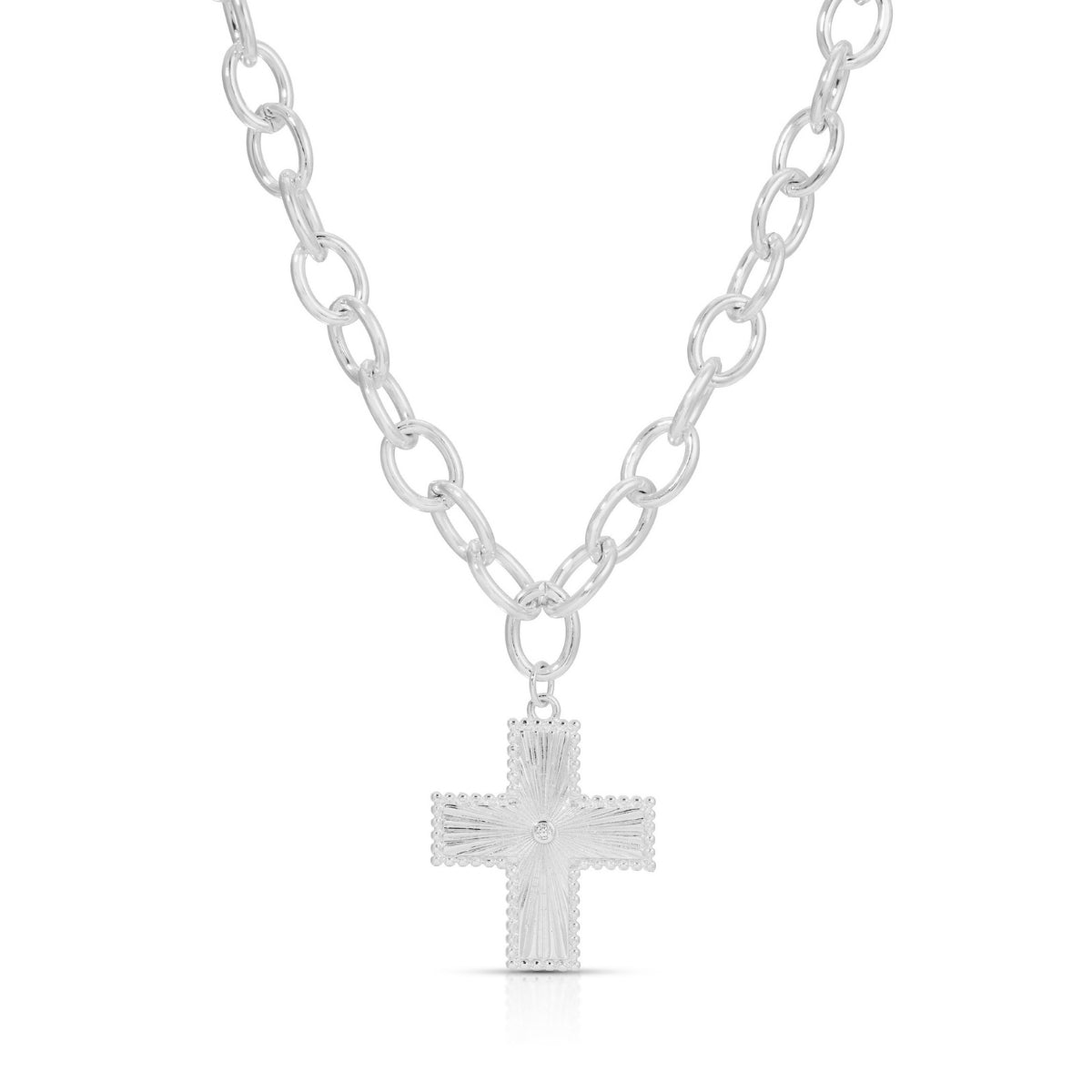 Cross Statement Necklace