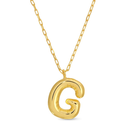 Set/32 Large Balloon Initial Pendants